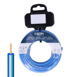 Carretel de cabo h07z1-k 4,00 mm azul, 5 m