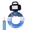 Carretel de cabo h07z1-k 6,00 mm azul, 25 m