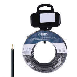 Carretel de cabo h07z1-k 6,00 mm preto, 25 m