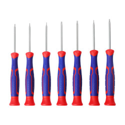 Chaves de fenda torx de precisão, conjunto de 7 peças