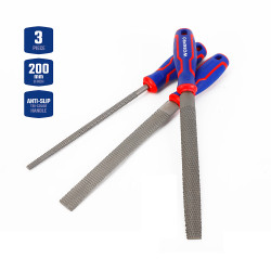 Raps 200 mm, conjunto de 3 peças