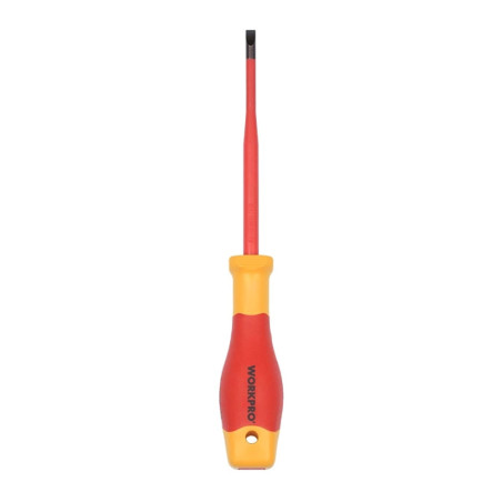 Chave de fenda plana isolada vde 1 x 5,5 x 125mm. workpro