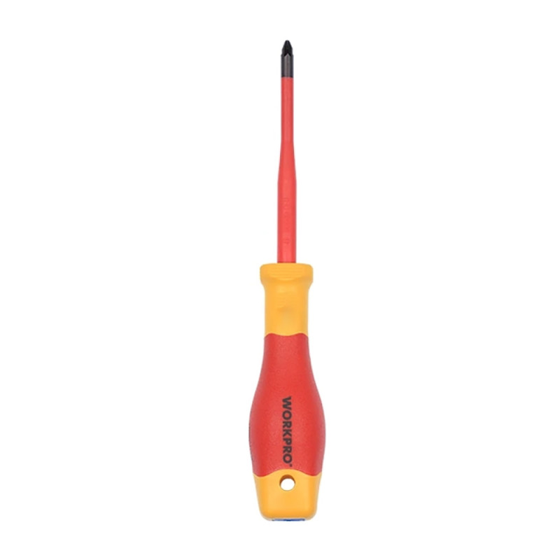 Chave de fenda pozidriv isolada vde pz1 x 80mm. workpro