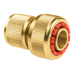 Conector rápido stop de latão brass parra mangueira de 19mm cellfast
