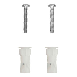 Conjunto de fixação para tampa de sanita roca vários modelos ai0002400r roca