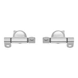 Kit conjunto 2 dobradiças para tampa de sanita extraível roca dama senso ou giralda ai0002100r roca