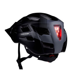 Capacete de bicicleta com leds vermelhos tamanho l 58-61 cm