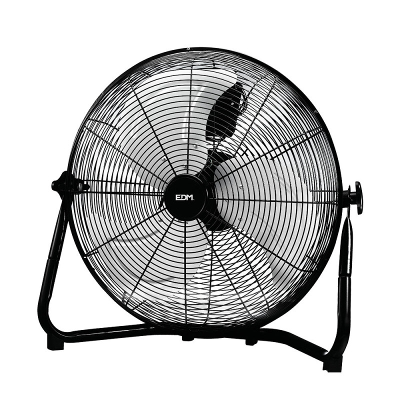 Ventoinha industrial de chão. cor preto 120w 64,9 db pás: ø50 x 58 cm