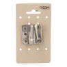 Fecho 45 x 45 inox esquerdo