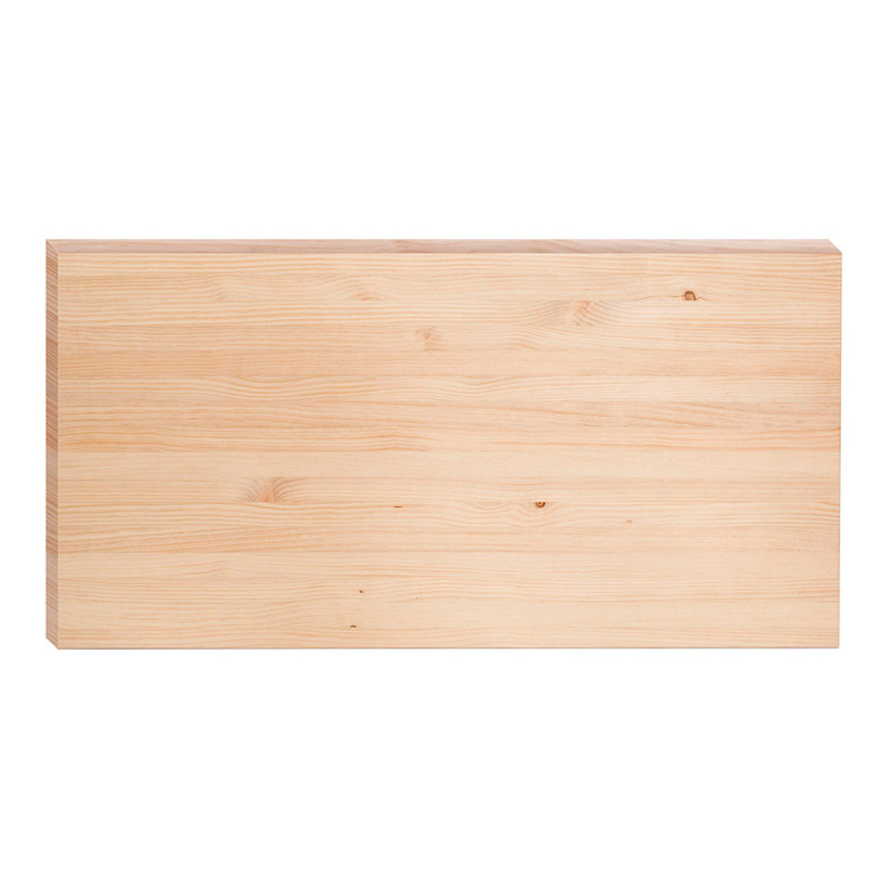 Placa de madeira maciça de pinho 160x80x3cm astigarraga