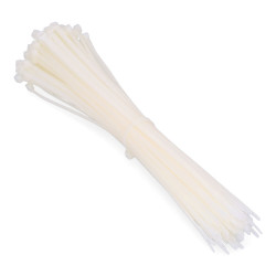 Abraçadeiras de nylon bn 3.6x150mm natural 100un. fischer
