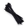 Abraçadeiras de nylon ubn 2,5x160mm preto 100un. fischer