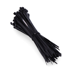 Abraçadeiras de nylon ubn 4.8x370mm preto 100un. fischer
