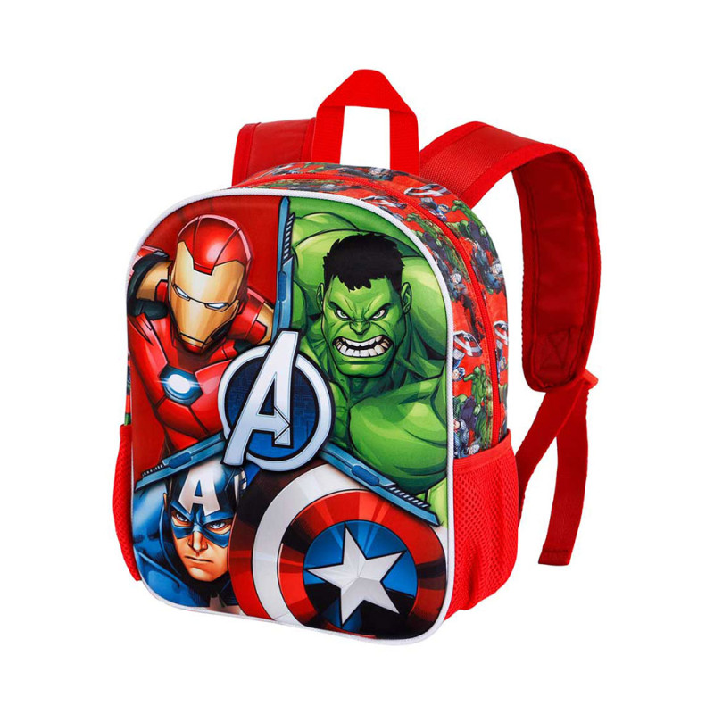 Mochila 3d pequena avengers massive. 8,5 l karactermania