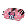 Estojo com 3 bolsos fan 2.2 minnie mouse closer. 2,5 l. karactermania