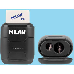 Série compacto black sharpener blíster shadow + 2 borracha