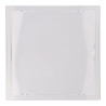 Tampa de registro quadrada de encastrar abs 30x30cm, branca