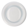 Difusor de entrada redondo ø125x47mm abs branco