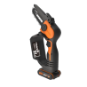 WORX Mini Motoserra Podadora 12 cm 20V 1 Bateria 2.0A