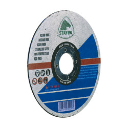 Disco extra fino em aço inox standard, ø115 x 1,0 x 22,23 mm