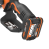 WORX Mini Motoserra Podadora 12 cm 20V 1 Bateria 2.0A