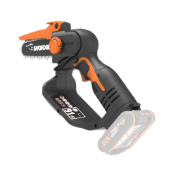 WORX Mini Motoserra Podadora 12 cm 20V 1 Bateria 2.0A