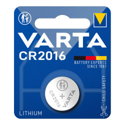Micro pilha botão lítio varta cr2016 3v (blíster 1 unid.) ø20,0x1,6mm