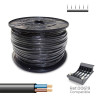 Cabo paralelo h03vvh2-f 2 x 0,75 mm preto, 400m. (bobine grande)