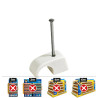 Caixa 100 unidades. medidor plastigrap multidi mplg 10-14 mm. cor preta