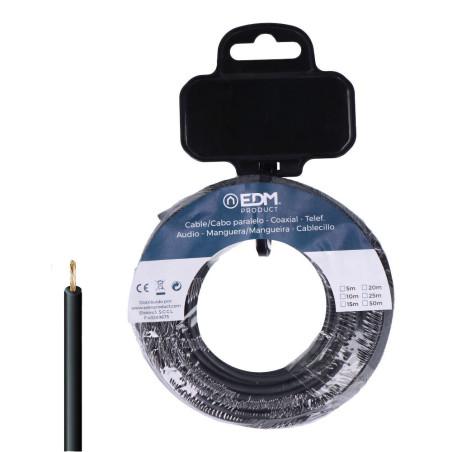 Cabo h07z1-k 6 mm preto 5 m