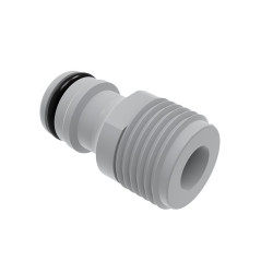 Conector com rosca macho ideal g1/2"