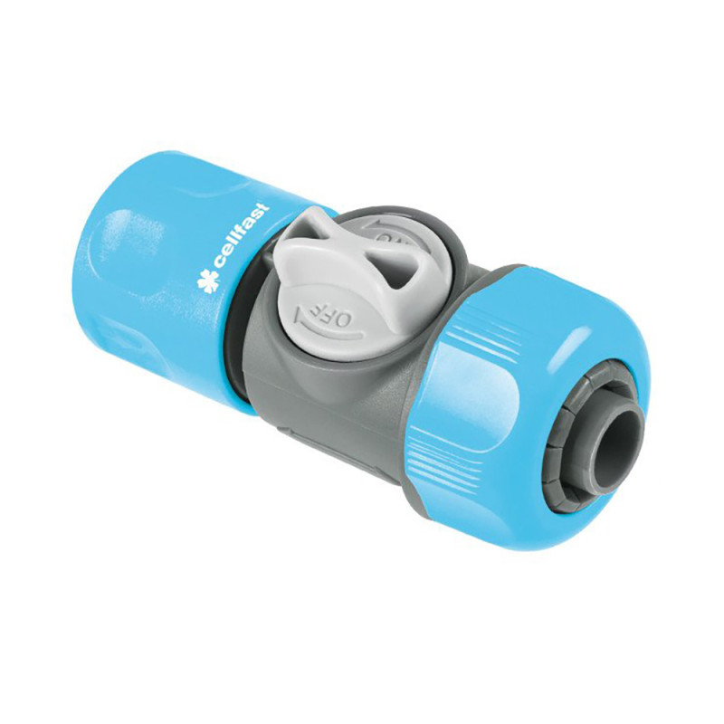 Conector rápido com válvula ideal 1/2" - 5/8"