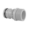 Conector de torneira de rosca macho ideal 1"