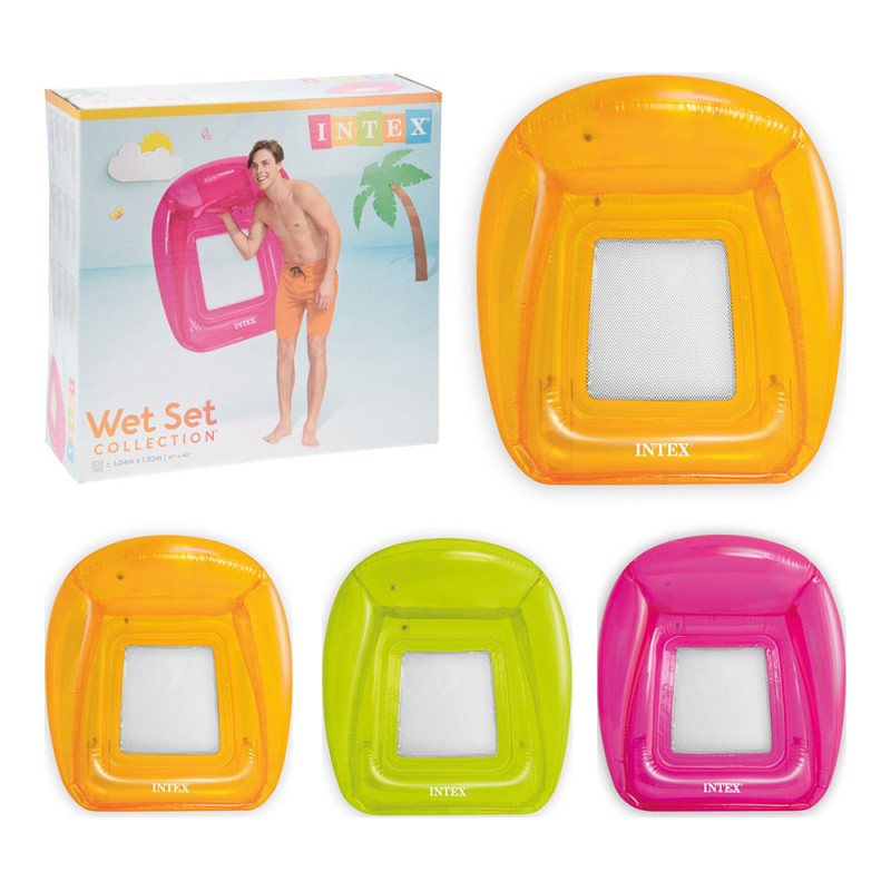 Poltrona insuflável em várias cores