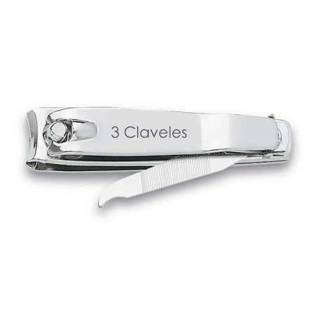 Cortador cromado com arquivo 6 cm