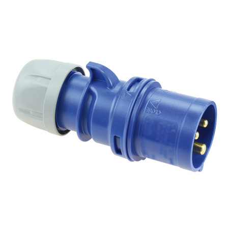 Cetac 2p+t azul plugue 32a 230v~ ip44