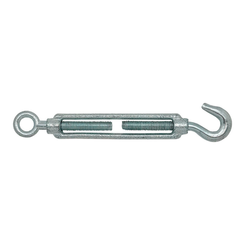 Tensionador de anel de gancho din-1480 tns01, aço galvanizado, m8