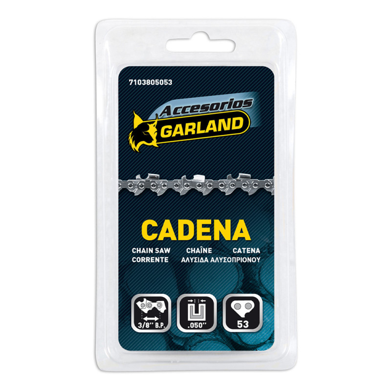 Corrente de motosserra de 53 links, barra de 14" / 35 cm