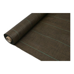 Malha antiervas daninhas 100g/m castanho 1 x 100 m