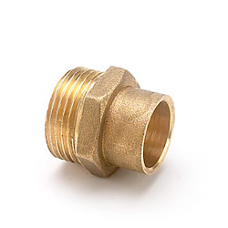 Junção m 243 1/2" x 15 mm latão