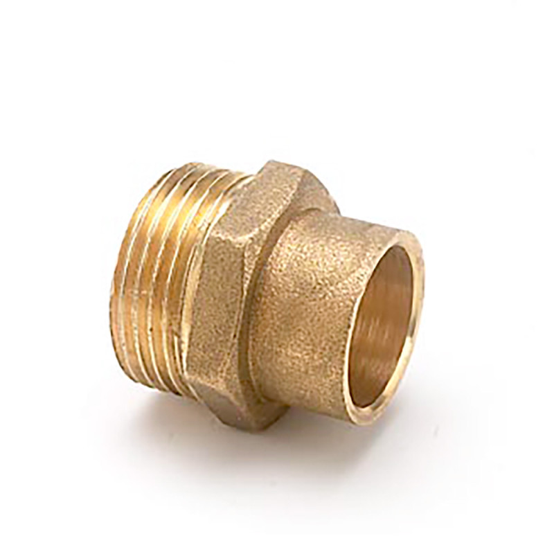 Junção m 243 3/4" x 18 mm latão