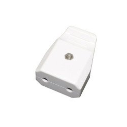 Base ar branca 10 a 250 v (embalado em película)