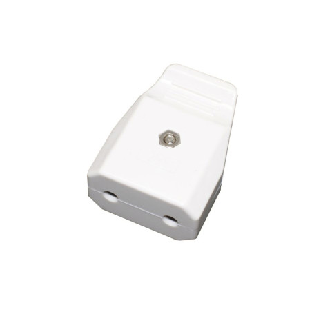 Base ar branca 10 a 250 v (embalado em película)