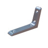 Esquadro de alumínio plm07 cinza 200 x 150 mm