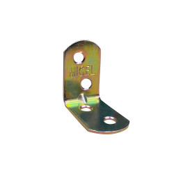 Ângulo de reforço an01 bicromado 30 x 30 x 19 mm
