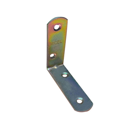 Ângulo de reforço an01 bicromado 60 x 60 x 19 mm