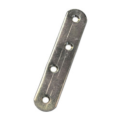 Placa reta união plc01 bicromado 80 x 19 mm