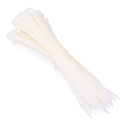 Abraçadeiras natural 203x4,6mm (saco 100 unid.) nylon de alta qualidade