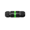 Conector impermeável ip68 linear 2 pólos + terra
