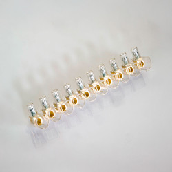 Fita cega transparente 10 pólos 10 mm
